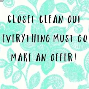 Accepting most if not all offers!!!